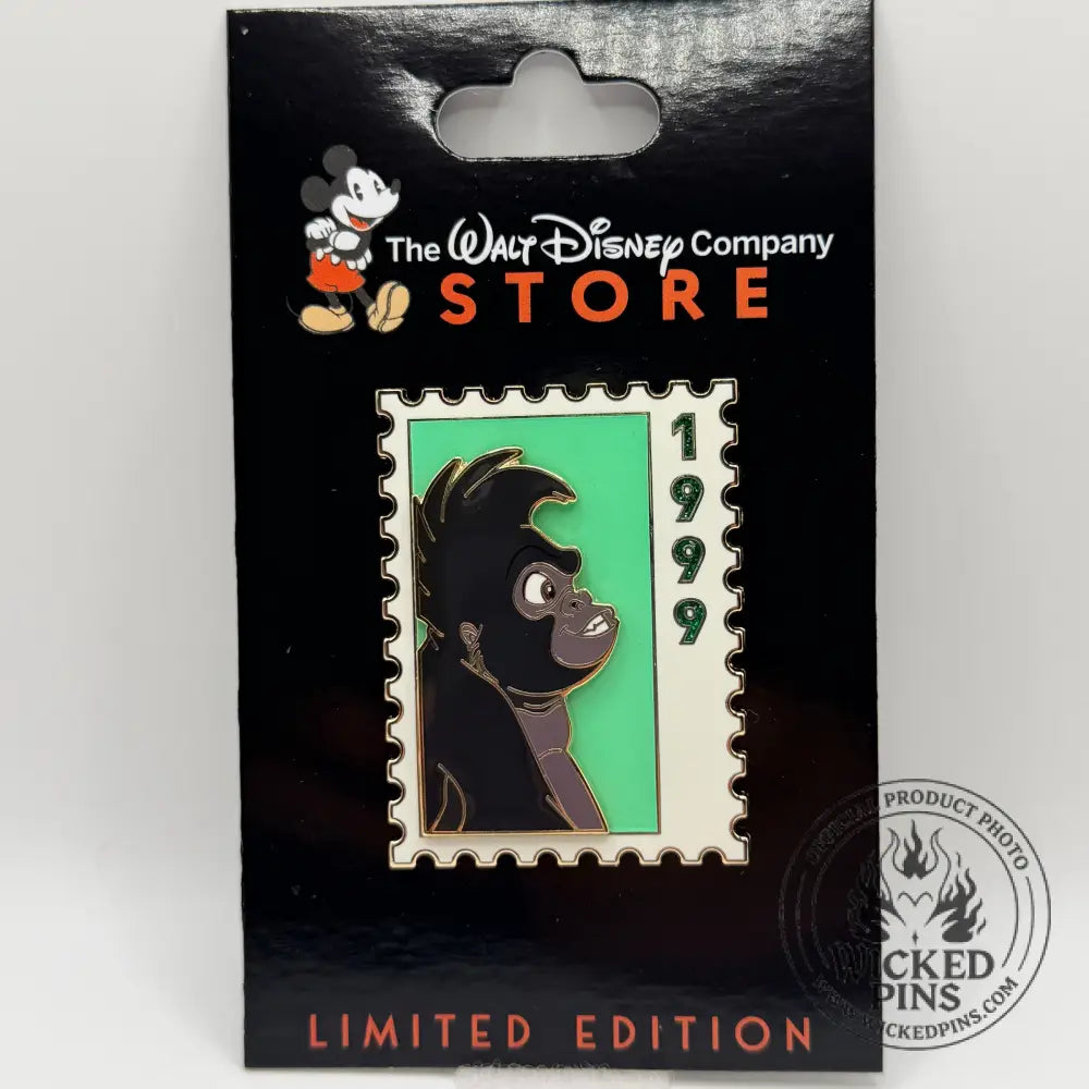 DEC TWDC Commemorative Animal Stamps Terk From Tarzan LE 300