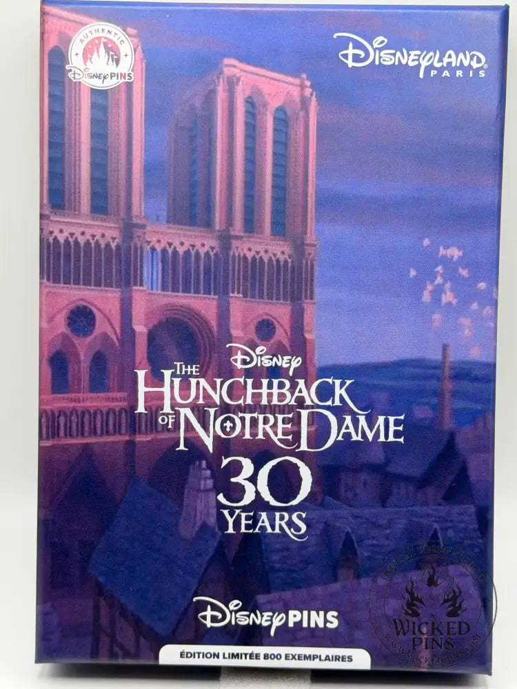Disneyland Paris DLP Hunchback Of Notre Dame Pin 30th Anniversary LE 800 Jumbo