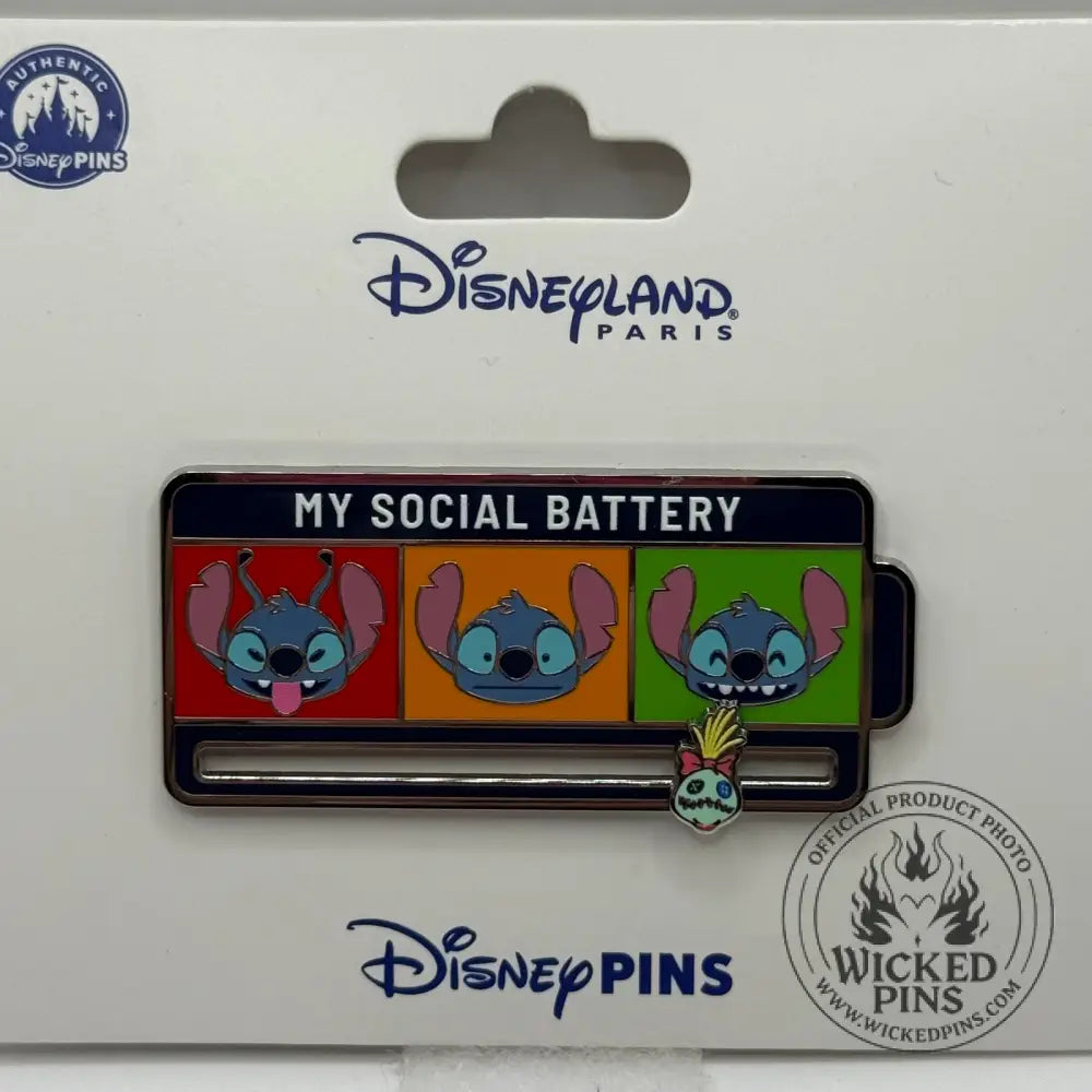 Disneyland Paris Stitch My Social Battery