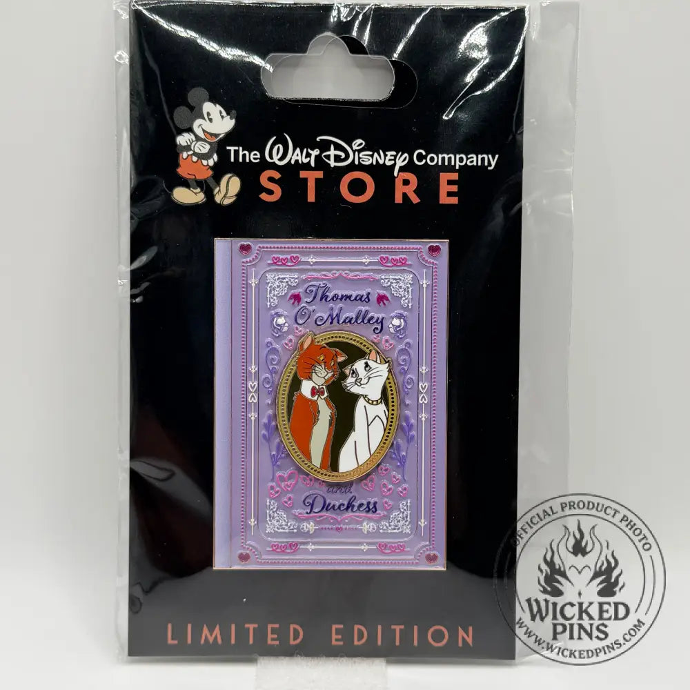 TWDC DEC Romantic Novel Series Pin Thomas and Duchess LE 300