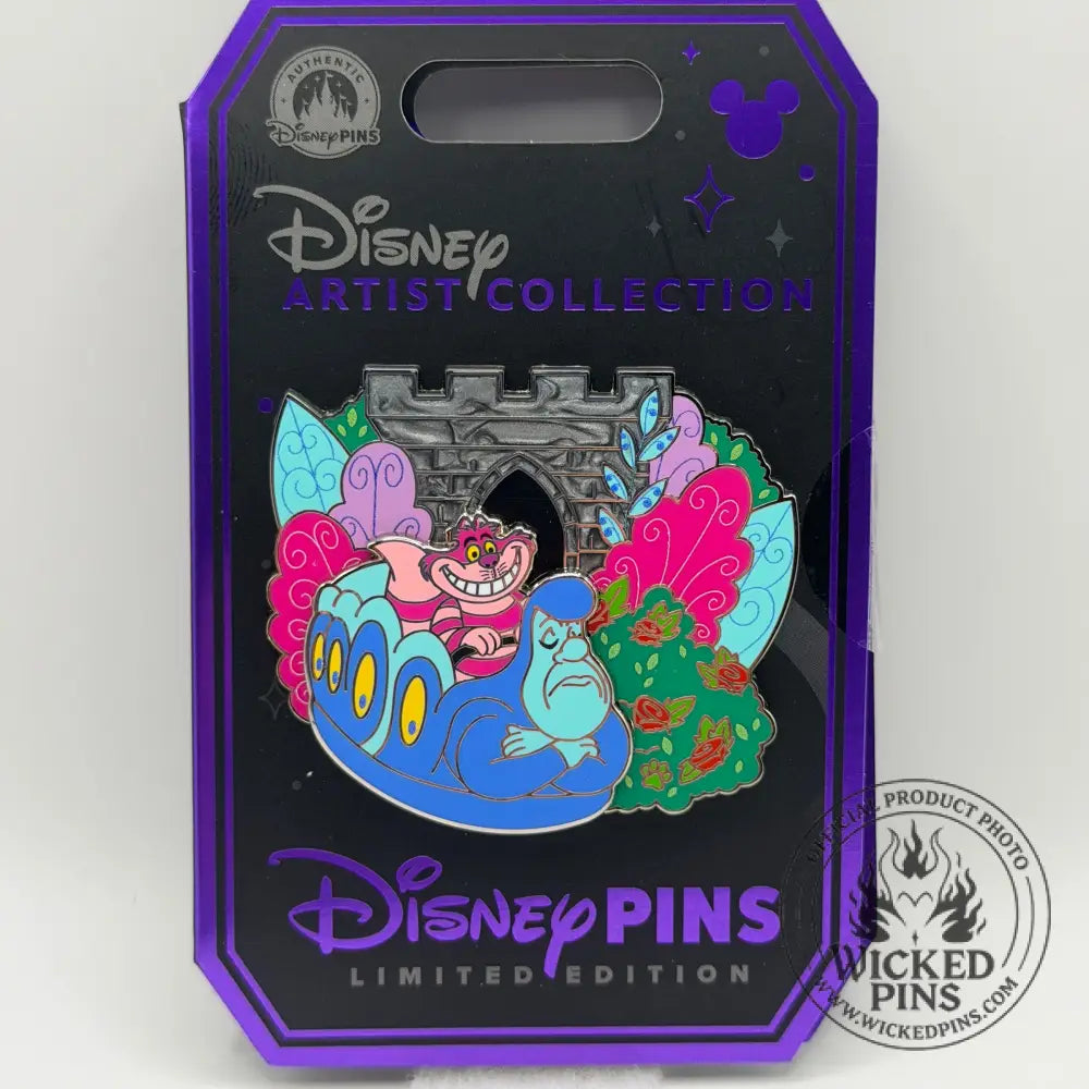 2026 Disney Parks Artist Series Alice in Wonderland Cheshire pin LE 4000