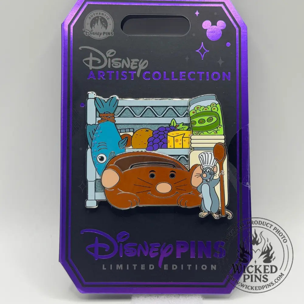 2026 Disney Parks Artist Series Remy Ratatouille Adventure LE4000 Pin