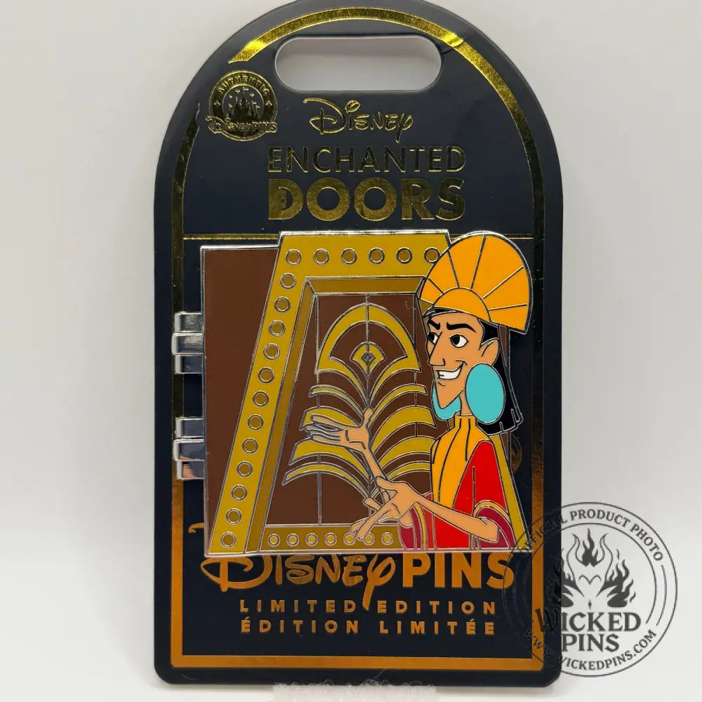 2026 Disney Parks ENCHANTED DOORS Emperors New Groove Kuzco Pacha Limited LE 2500
