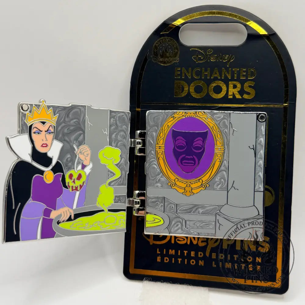 2026 Disney Parks ENCHANTED DOORS July Snow White EVIL QUEEN Limited LE 2500