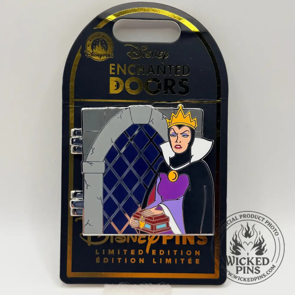2026 Disney Parks ENCHANTED DOORS July Snow White EVIL QUEEN Limited LE 2500