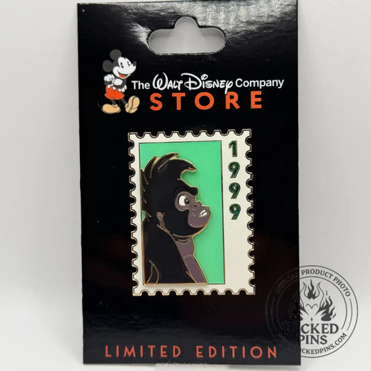 DEC TWDC Commemorative Animal Stamps Terk From Tarzan LE 300