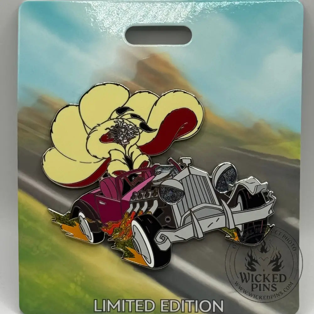 Destination D23 WDI Disney Grand Prix Cruella de Vil Pin
