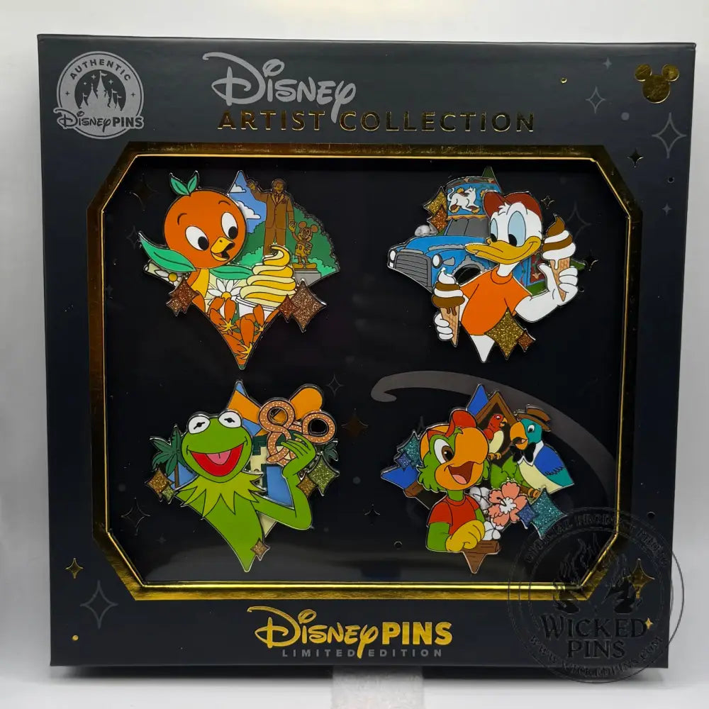 Disney Artist Collection 4 Pin Set LE2000 2026