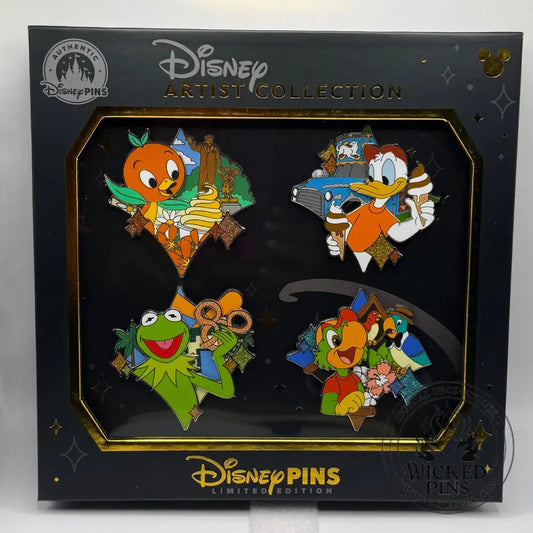 Disney Artist Collection 4 Pin Set LE2000 2026