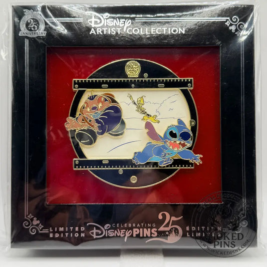 Disney Artist Collection Stitch Jumba Pleakley Jason Peltz LE 800 Jumbo Pin