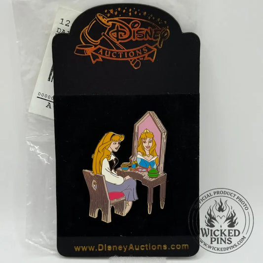 Disney Auctions 2003 Sleeping Beauty Briar Rose Aurora Vanity Blue