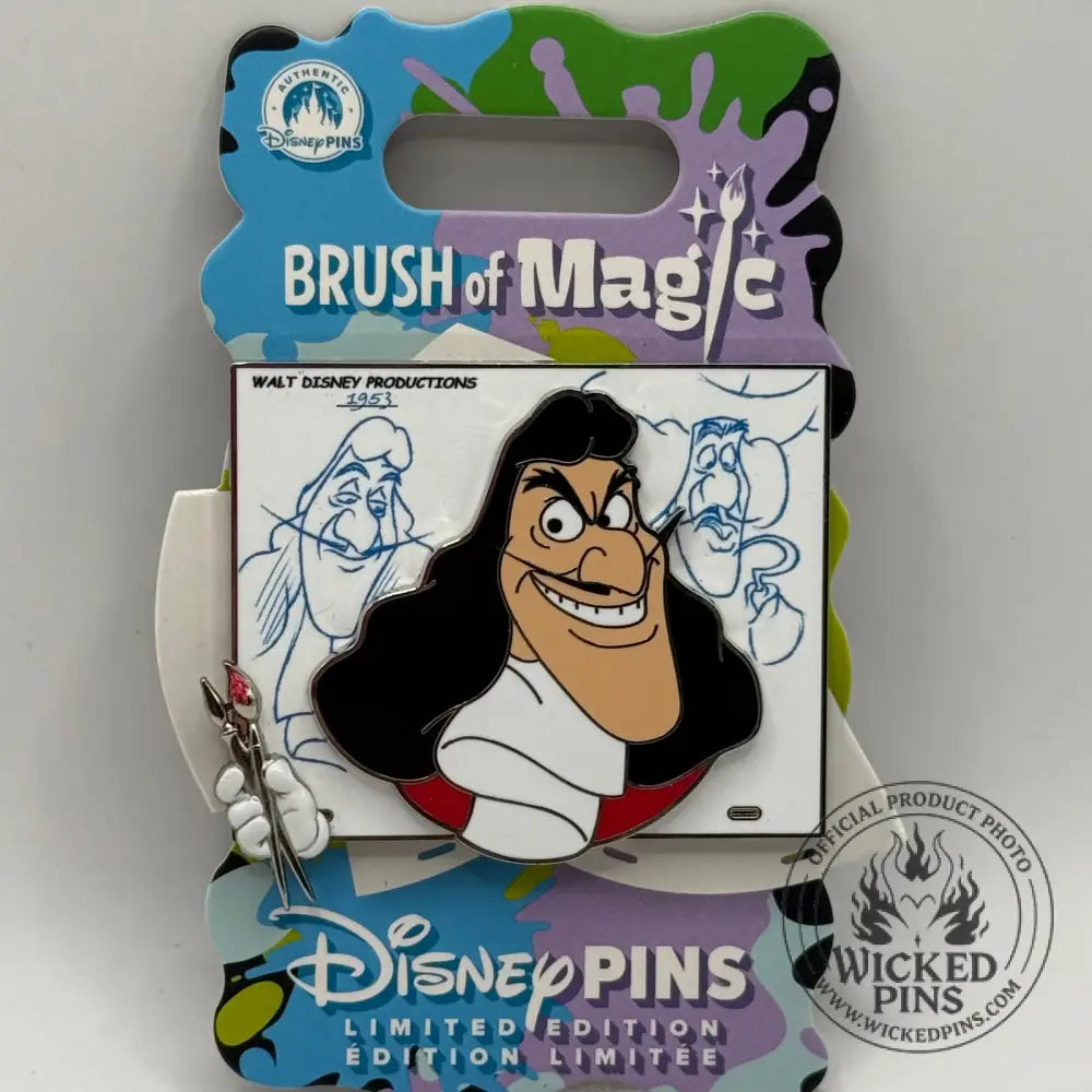 Disney Brush of Magic Captain Hook