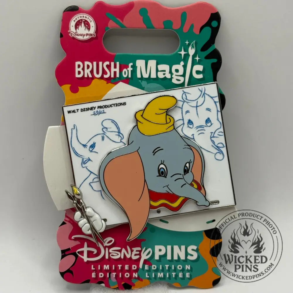 Disney Brush of Magic Dumbo Pin