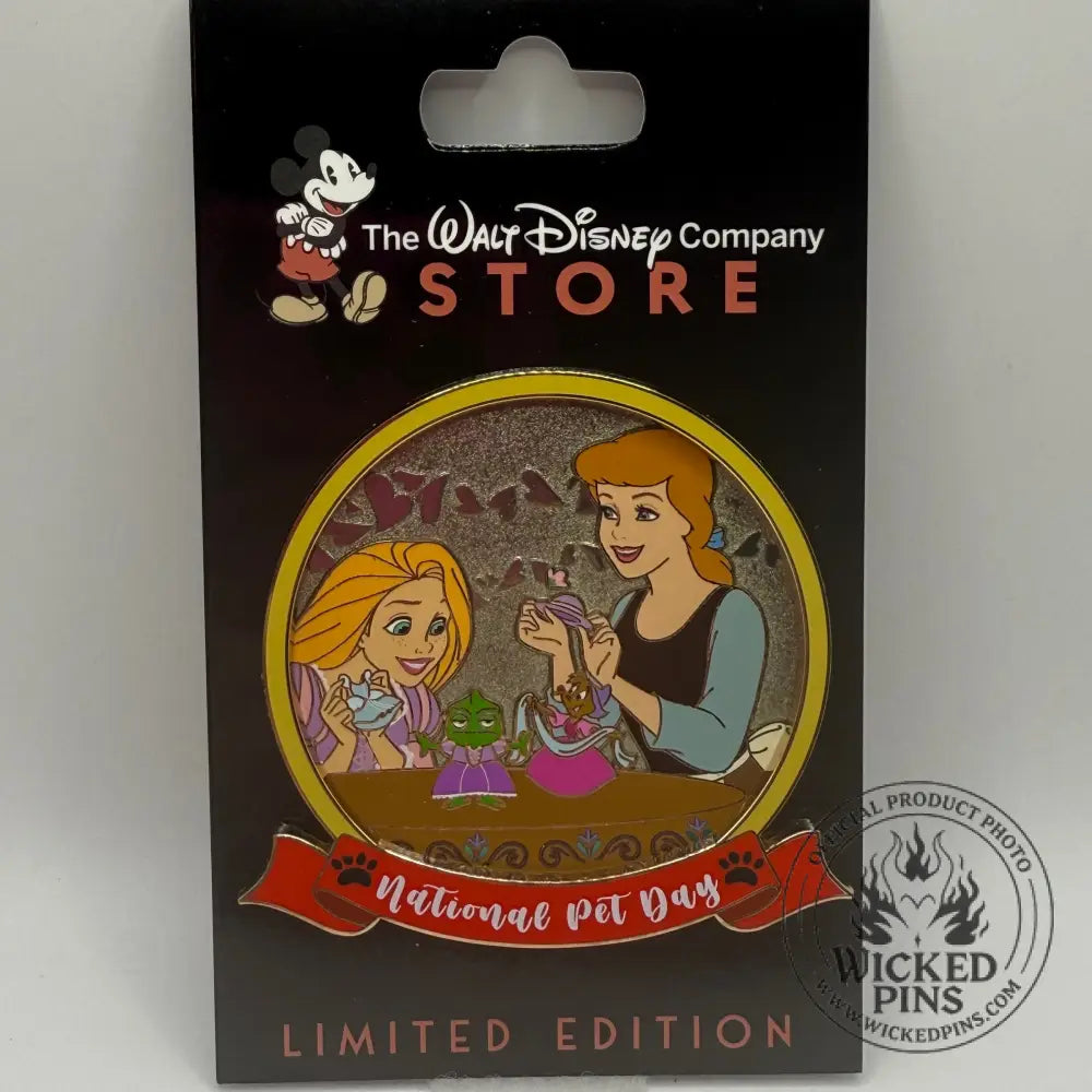 Disney DEC 2025 National Pet Day Rapunzel Pascal Cinderella Suzie
