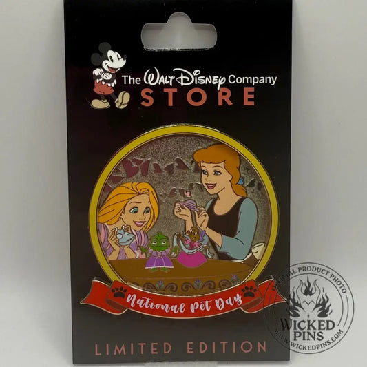 Disney DEC 2025 National Pet Day Rapunzel Pascal Cinderella Suzie