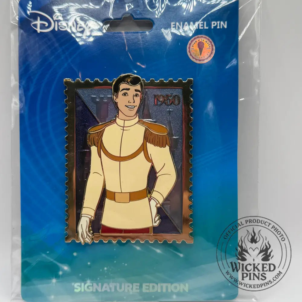 Disney PALM Royal Stamp Prince Charming Pin