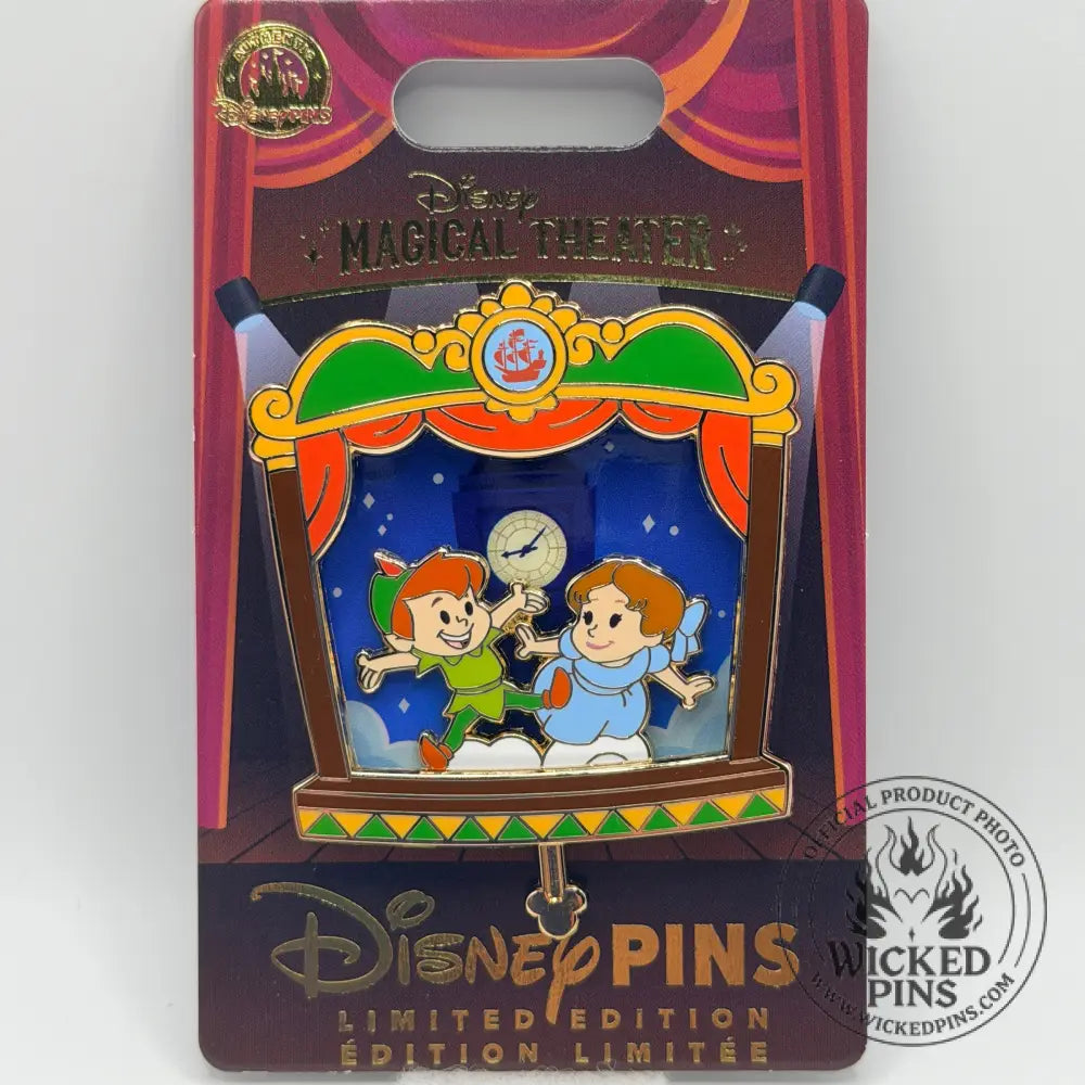 Disney Parks Magical Theater Peter Pan Limited Edition Pin 2026 LE set 3 of 12