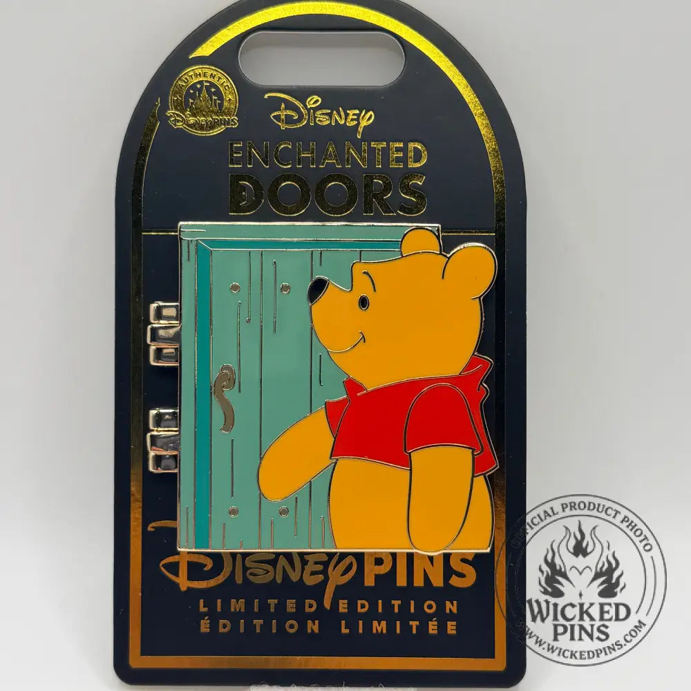 Disney Pin ENCHANTED DOORS WINNIE THE POOH & PIGLET PIN 2026 LE 3400