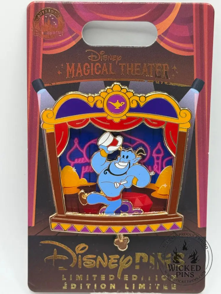 Disney Pin Magical Theater Aladdin Genie