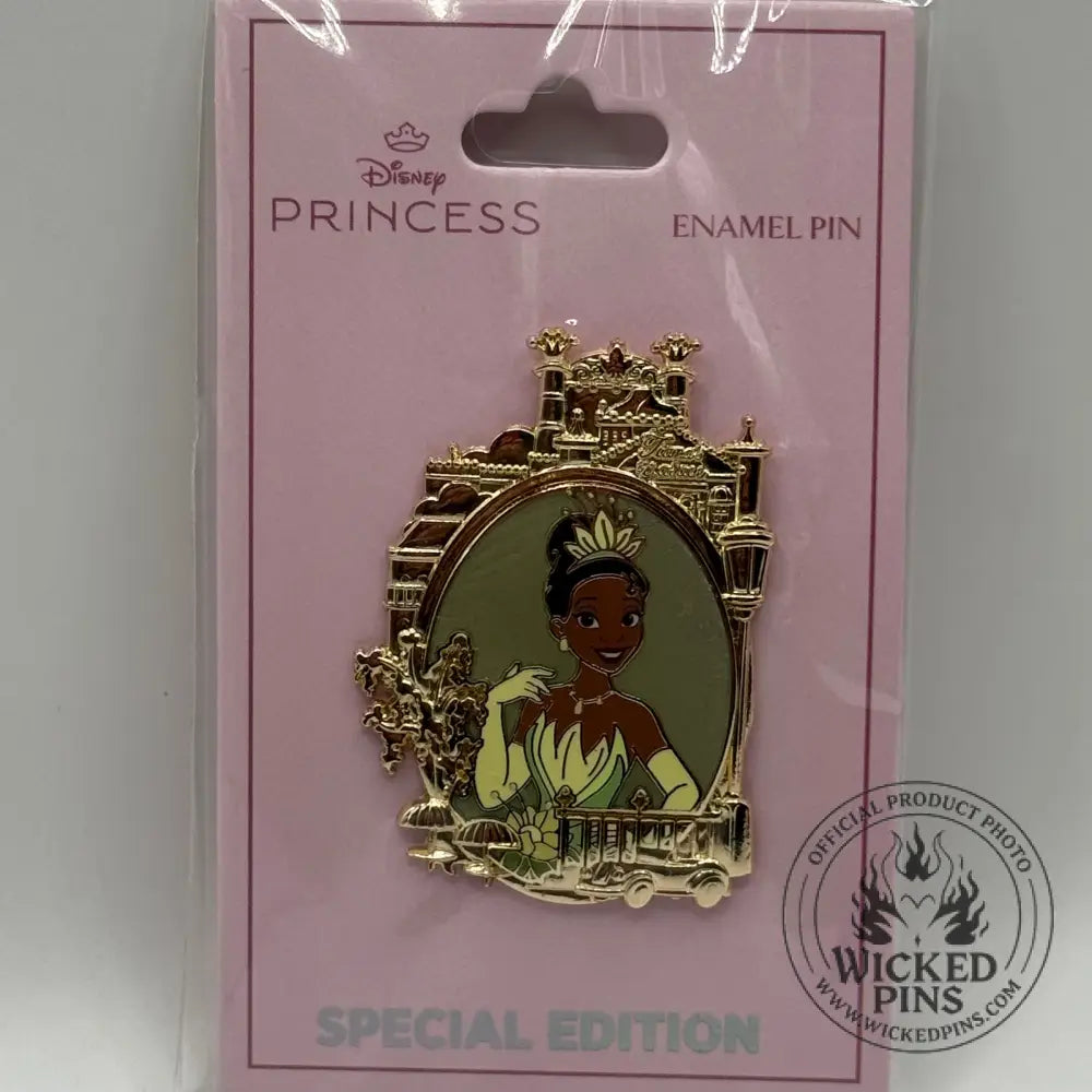 Disney Princess Tiana Castle Disney Pins Blog Pin special edition of 300