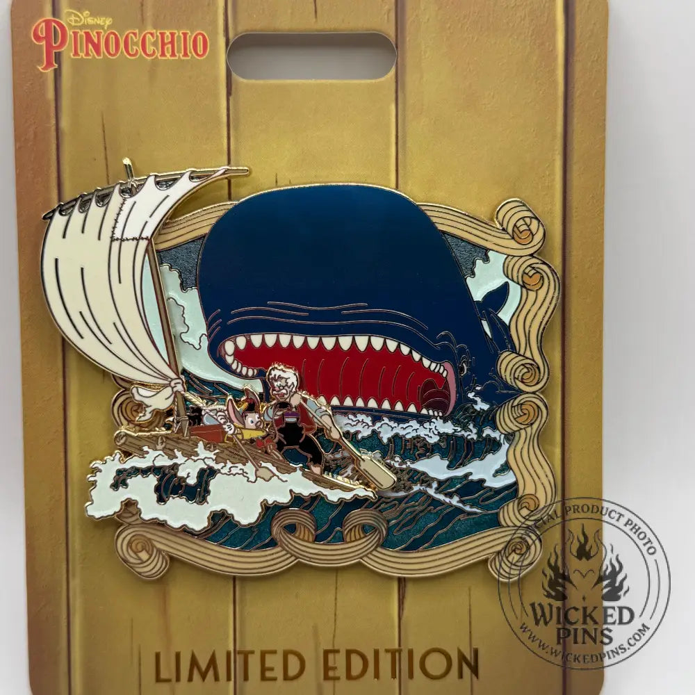 Disney WDI MOG Pinocchio 85th Anniversary Geppetto Monstro Whale