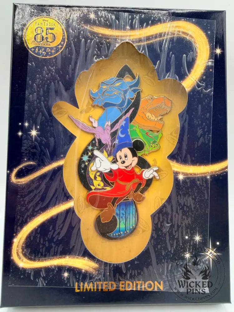 Disney WDI MOG Sorcerer Mickey Chernabog Fantasia Jumbo LE 300 Box Pin