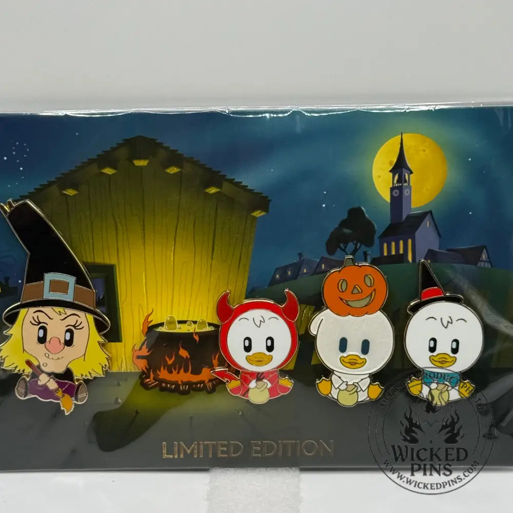 Disney WDI Trick or Treat Huey Dewey & Louie aDorb set