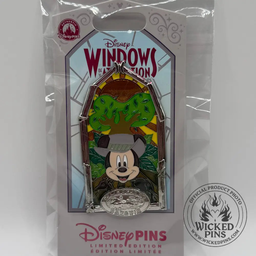 Disney Windows of Attraction Kilimanjaro Safaris Mickey Mouse