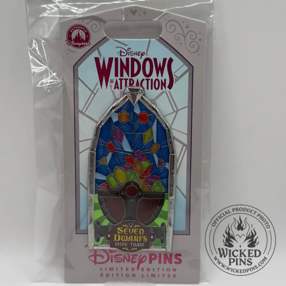 Disney Windows of Attraction Seven Dwarfs Mine Train
