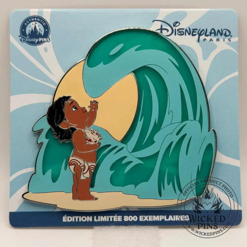 Disneyland Paris Baby Moana Disney Waves Series LE800