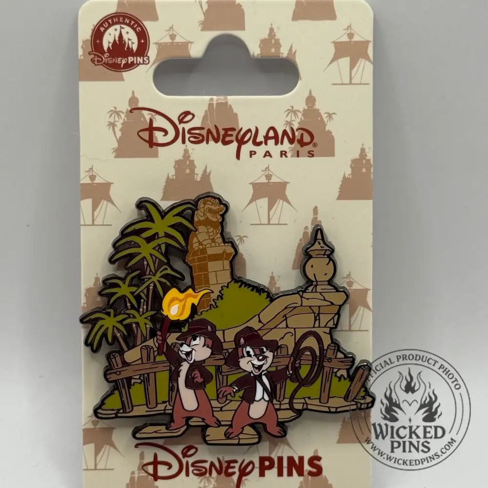 Disneyland Paris Chip and Dale Indiana Jones