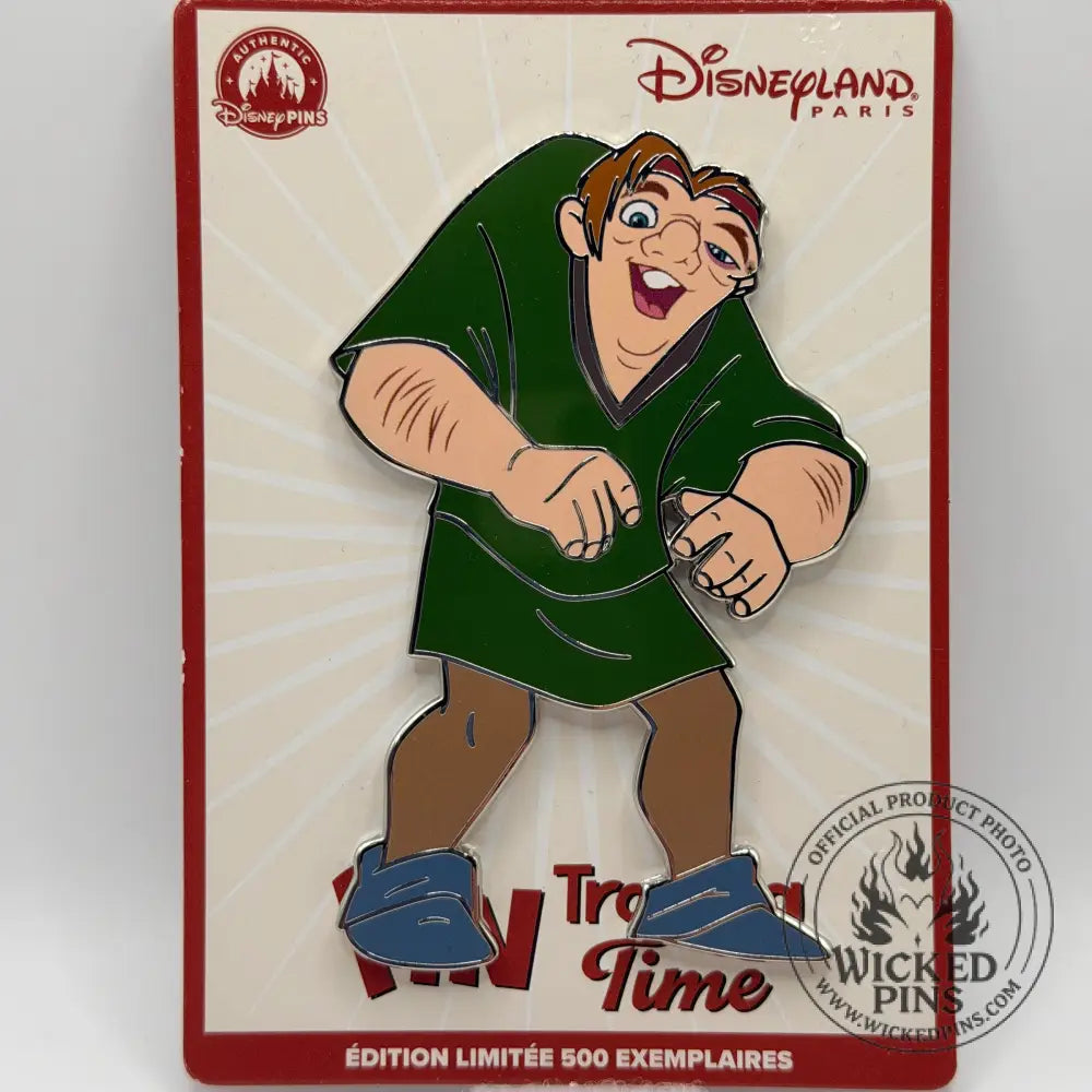 Disneyland Paris DLP Hunchback of Notre Dame 4 Pin Trading Time Set Limited 500 LE