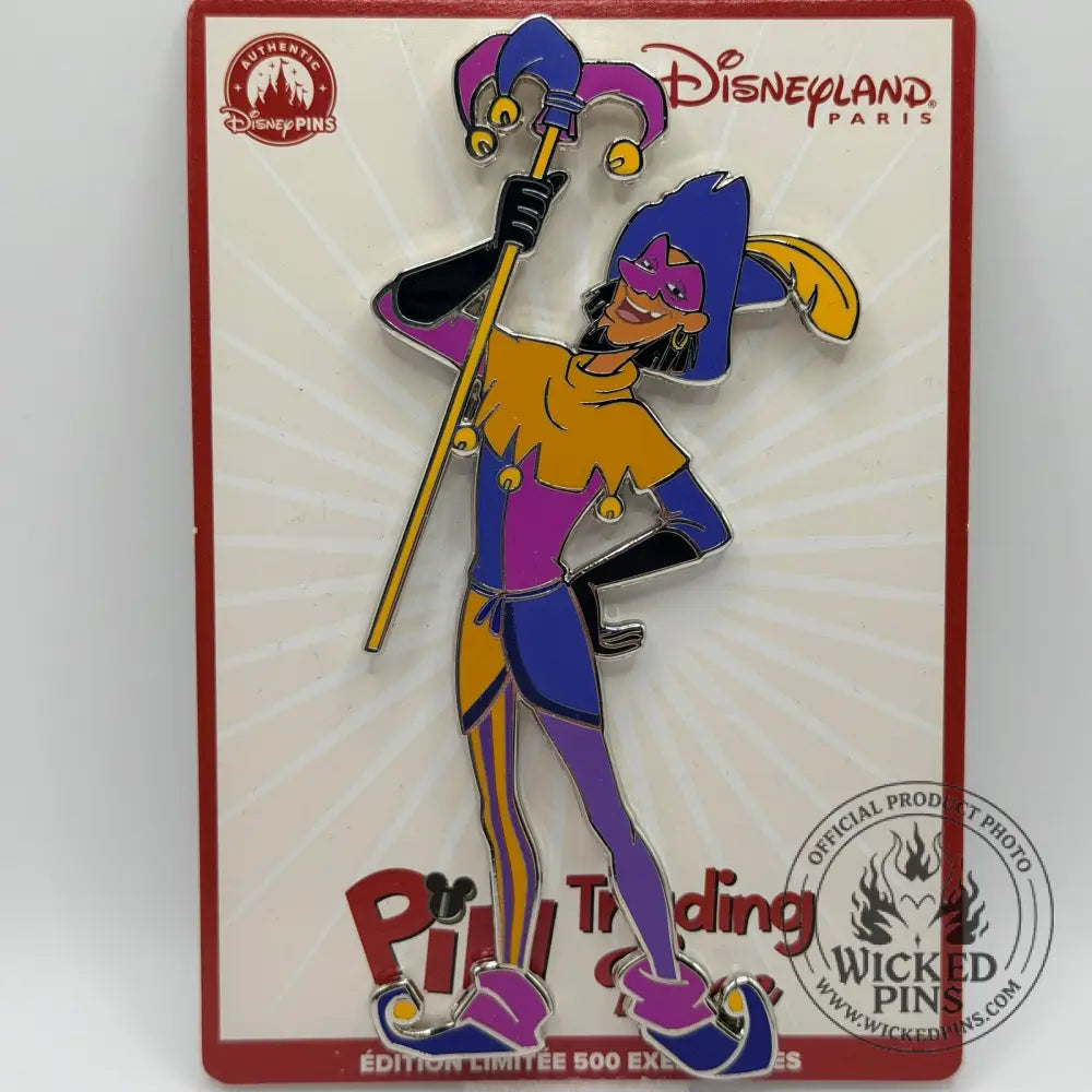 Disneyland Paris DLP Hunchback of Notre Dame 4 Pin Trading Time Set Limited 500 LE