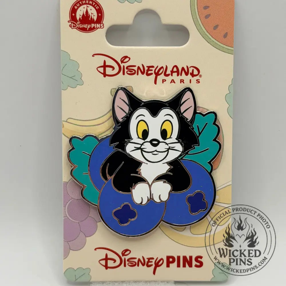 Disneyland Paris DLP Pets with Bows Series Pin - Figaro