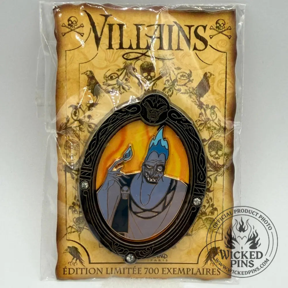 Disneyland Paris Framed Villains Series 2015 Hades LE 700