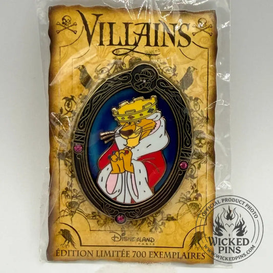 Disneyland Paris Framed Villains Series 2015 Prince John LE 700