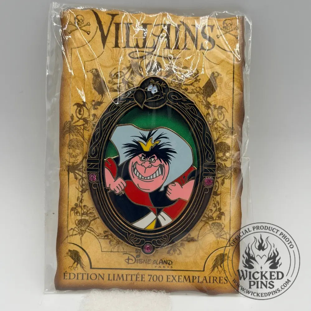 Disneyland Paris Framed Villains Series 2015 Queen of Hearts LE 700