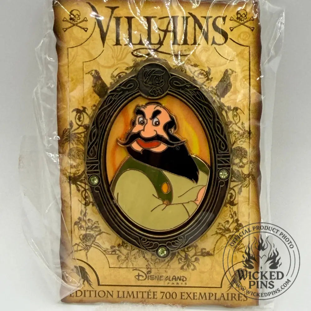 Disneyland Paris Framed Villains Series 2015 Strombolli LE 700