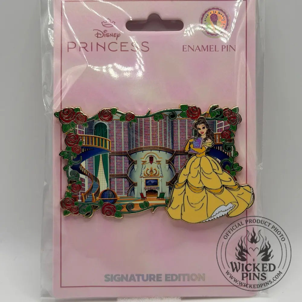 PALM- Disney Beauty and the Beast Library Pin LE500