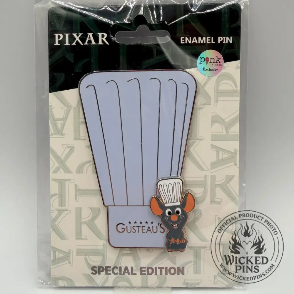 Pink A La Mode Remy Ratatouille Little Chef Big Dreams Pin LE SE 300 New