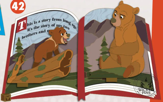 Pre-Sale Disney Pins A-2-Z Pin Event Pop Up Books Brother Bear LE 500