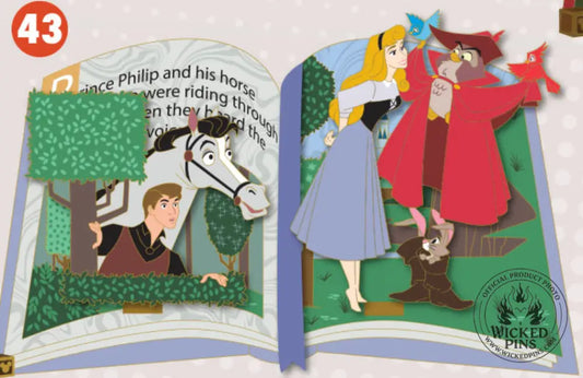 Pre-Sale Disney Pins A-2-Z Pin Event Pop Up Books Cinderella LE 500