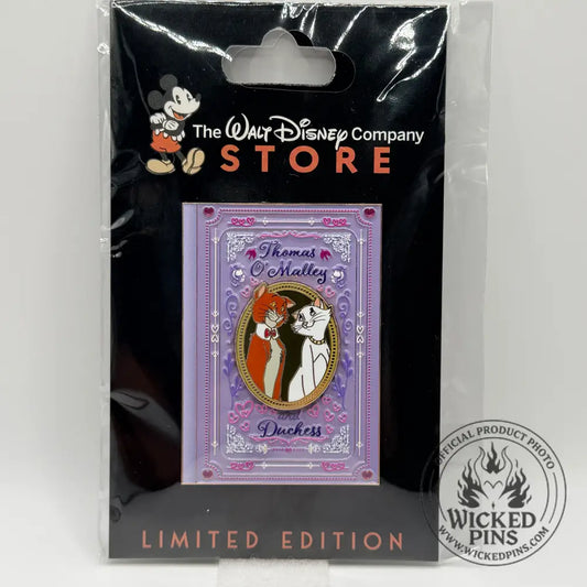 TWDC DEC Romantic Novel Series Pin Thomas and Duchess LE 300