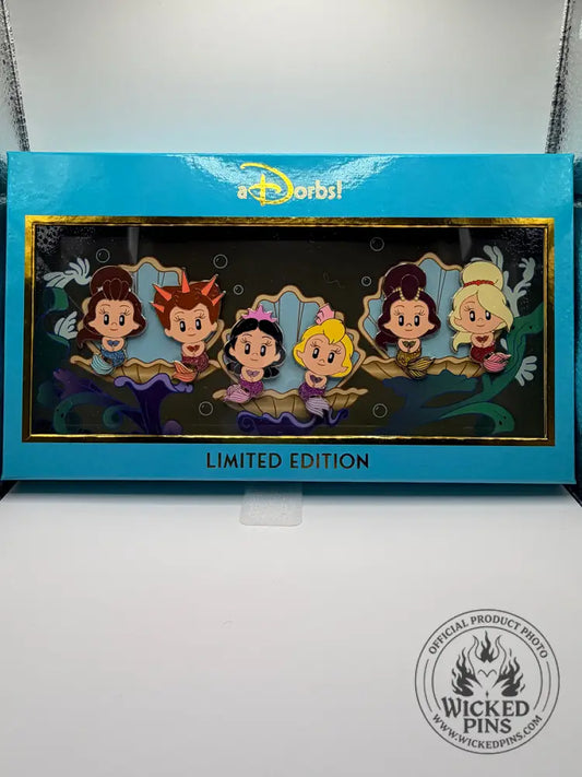 WDI Disney Little Mermaid 35th Anniversary Daughters Triton aDorbs LE300