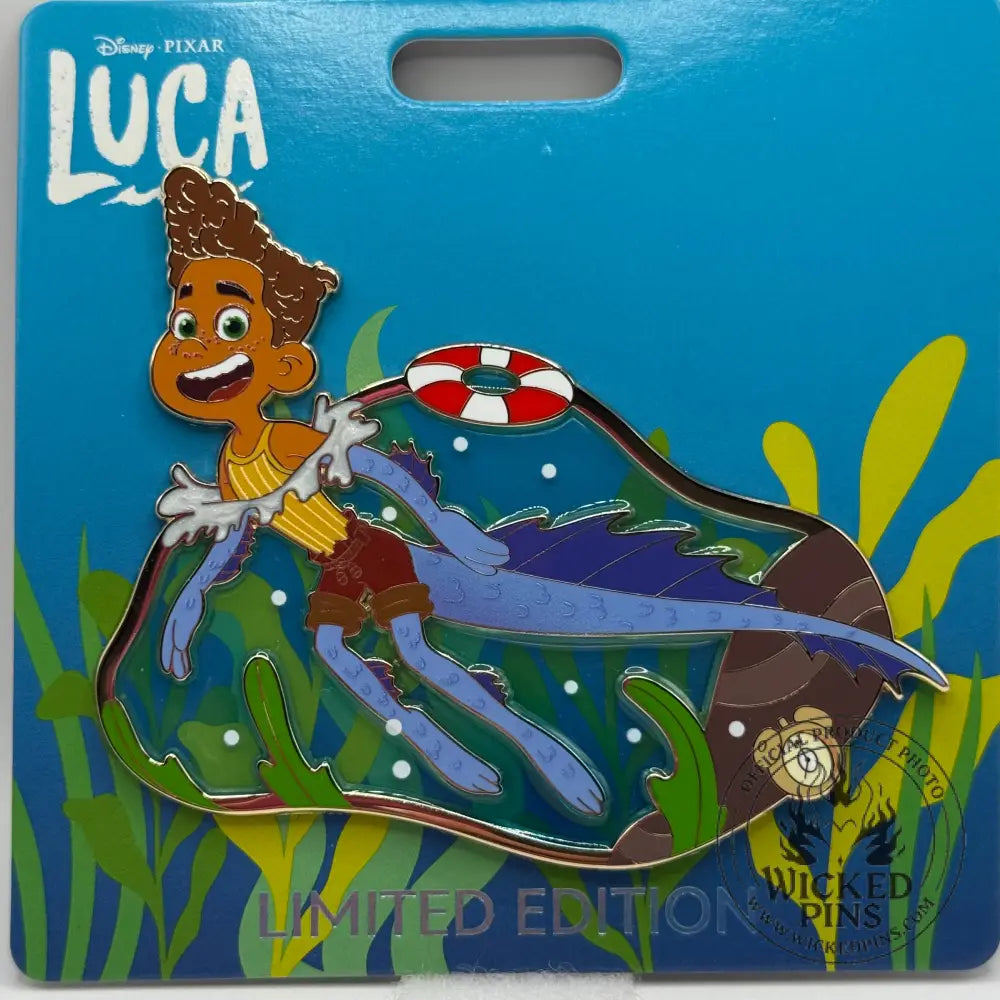 WDI Pixar Alberto Pin Human Sea Monster in Water