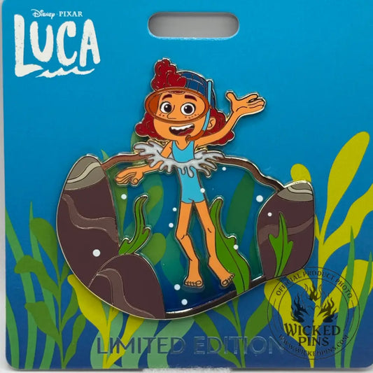 WDI Pixar Luca Pin Human Giulia