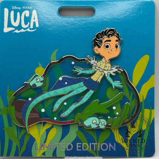 WDI Pixar Luca Pin Human Sea Monster in Water